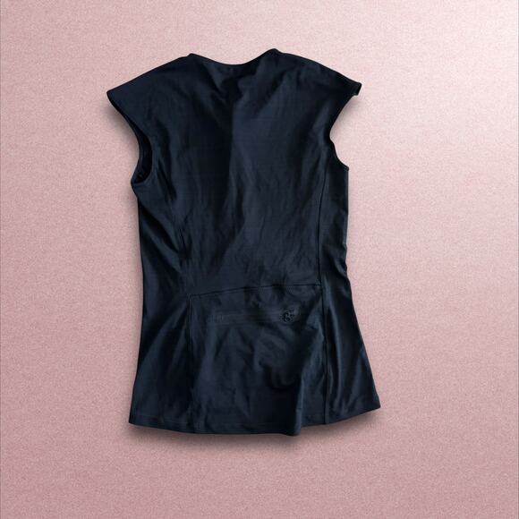 Athleta Pacifica Wrap Front Tank in Black - Picture 3 of 4